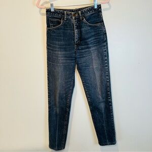 Edwin High-Rise Jeans in Dark Blue Wash